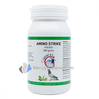 Giantel Amino Strike 300gr (Suplemento protéico de alta calidad). Para palomas de competición