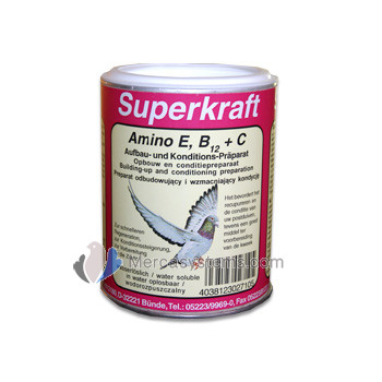 Klaus Superkraft Amino E, B12, C, para palomas