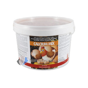 productos para aves de corral: The Red Pigeons Calcium Mix 3,5 kg (pollos sanos y huevos perfectos)