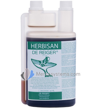 DE Reiger Herbisan 1L (vinagre de manzana, minerales y extractos de hierbas naturales). Para Palomas y pájaros