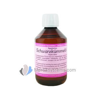 productos para palomas: Hesanol Schwarzkummelol 250 ml,(aceite de comino negro)