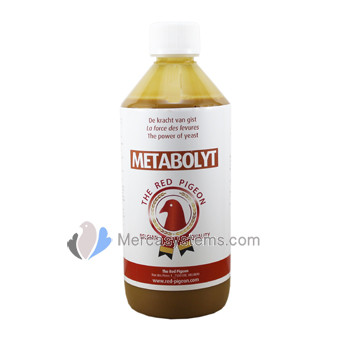 Palomos deportivos, palomas mensajeras, colombicultura y colombofilia: The Red Pigeon Metabolyt 500 ml, (preparado líquido a base de levaduras)
