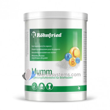 Rohnfried Mumm 400 gr. (Electrolitos + glucosa + vitaminas). Para palomas