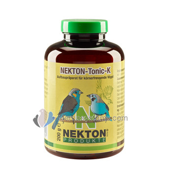 Nekton Tonic K 200gr, (suplemento completo y equilibrado para pájaros granívoros)