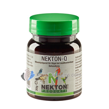 Nekton Q 30gr, (suplemento vitamínico para aves en cuarentena o enfermas)