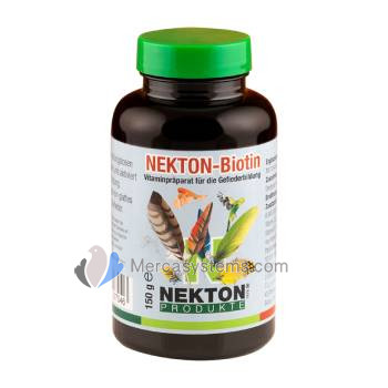 Nekton Biotin 150gr, (estimula el crecimiento de las plumas). Para pájaros