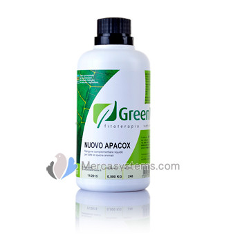 GreenVet Nuovo Apacox 500gr, (tratamiento y prevención de la coccidiosis)