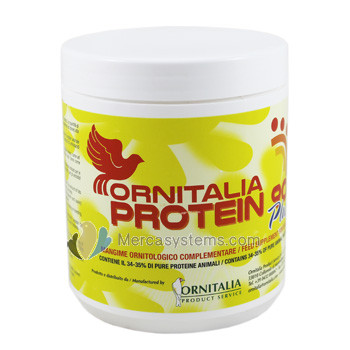 proteinas para canarios: Ornitalia Protein 90 Plus 350gr, (mezcla de proteínas animales puras)