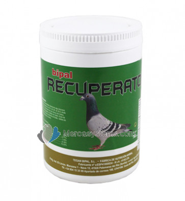 Bipal Recuperator 700gr, (proteínas al 40%, vitamina B y minerales). Palomas y pájaros