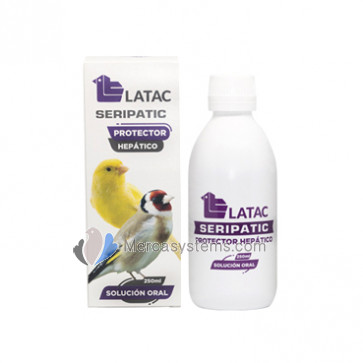 Latac Seripatic 250ml (Excelente protector hepático y preventivo del Punto Negro). Para pájaros