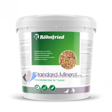 Rohnfried Standard Mineral 10kg, (minerales enriquecidos con aceite de anis y semillas seleccionadas)