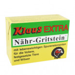 Klaus Grit-Stein Extra 620gr, (piedra de picar enriquecida con calcio, magnesio y carbón vegetal)