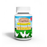 Gallus Vermes 250 gr (100% natural que elimina la mayoría de parásitos intestinales). Para aves de corral